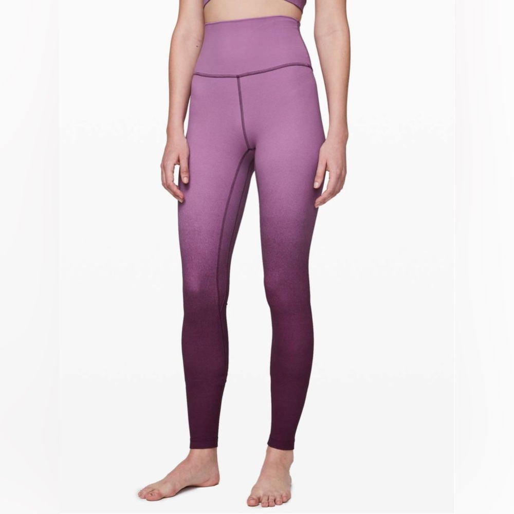 Lululemon Align Pant 28" Spray Ombre Align Pant Jubilee Multi size 8